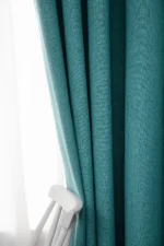 Cortina 100% Blackout - Color turquesa - Imagen 5