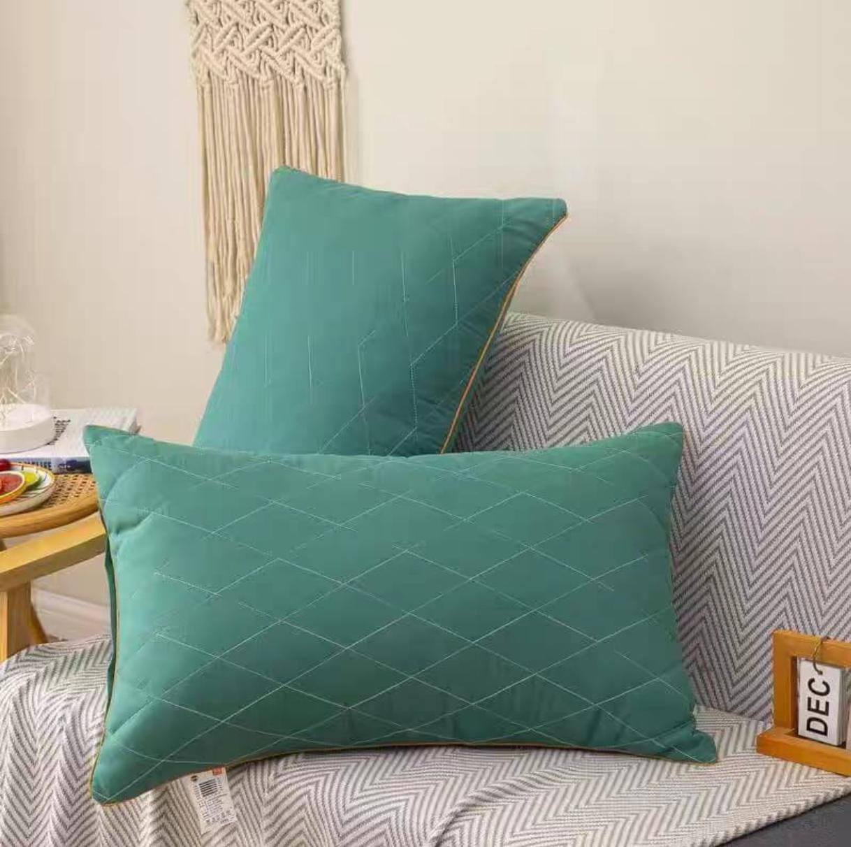 Par de Almohadas - Color verde