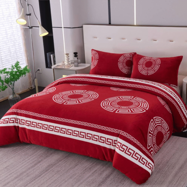 Cubrecamas de invierno con chiporro plush (1,5 y 2 plazas)