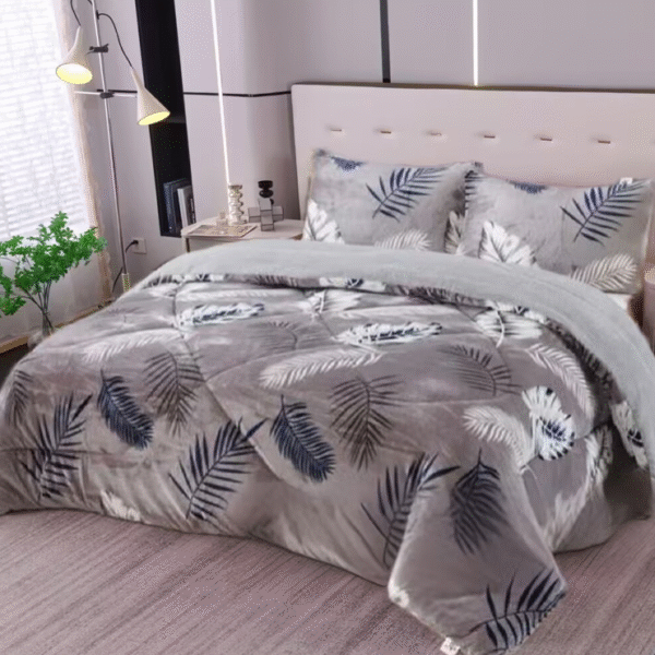 Cubrecamas de invierno con chiporro plush (1,5 y 2 plazas)