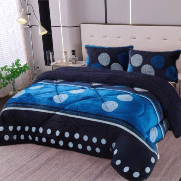 Cubrecamas de invierno con chiporro plush (1,5 y 2 plazas)