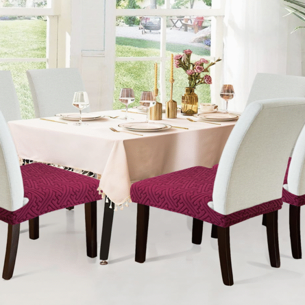 Cubresilla - Solo asiento - Color Burdeo